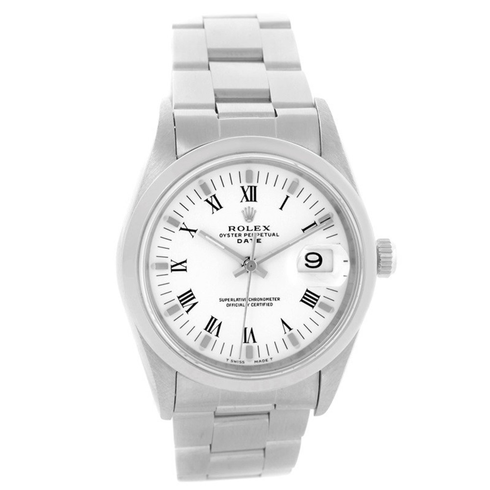 Rolex Oyster Perpetual Date 115200-34 MM - WatchesReplica.is