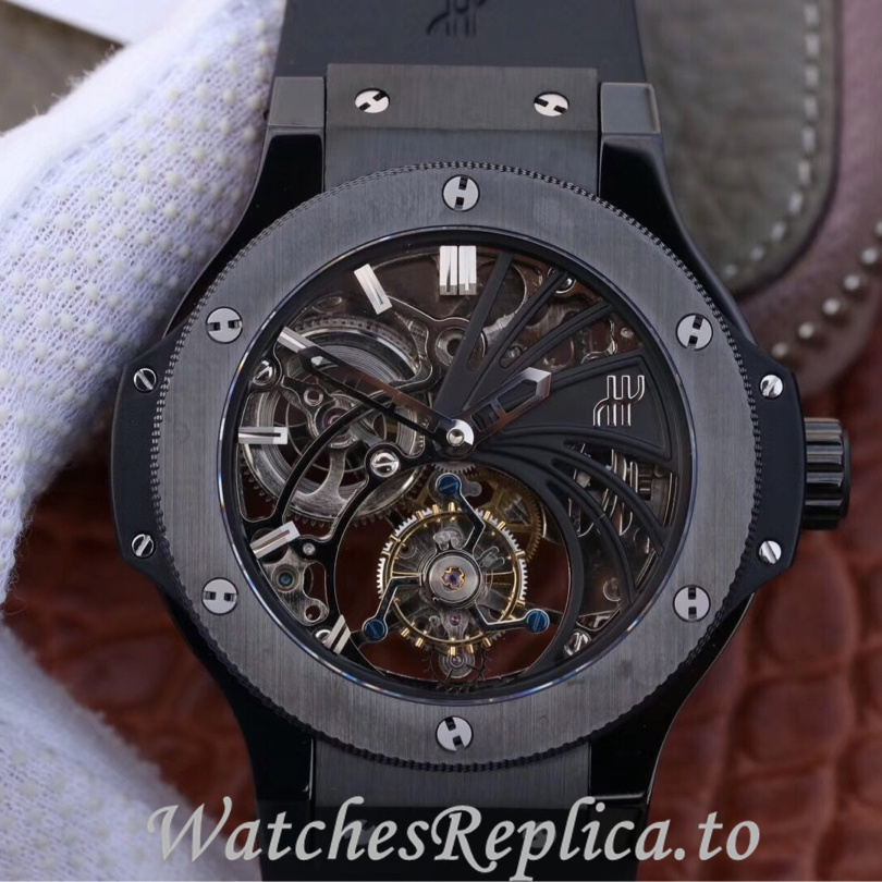 Hublot Replica Big Bang Rubber strap 44MM - WatchesReplica.is