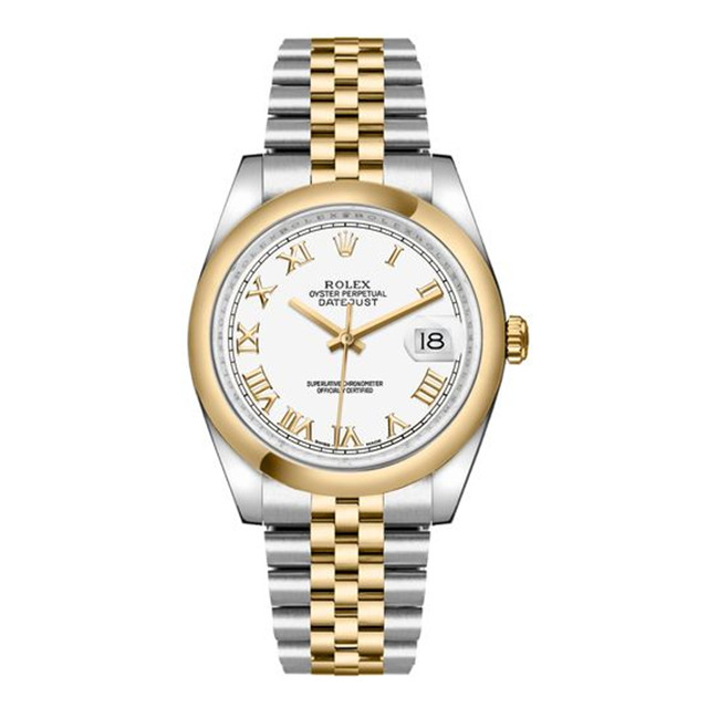 Replica Rolex Datejust 116203-10 36MM Stainless steel strap Mens Watch - WatchesReplica.is