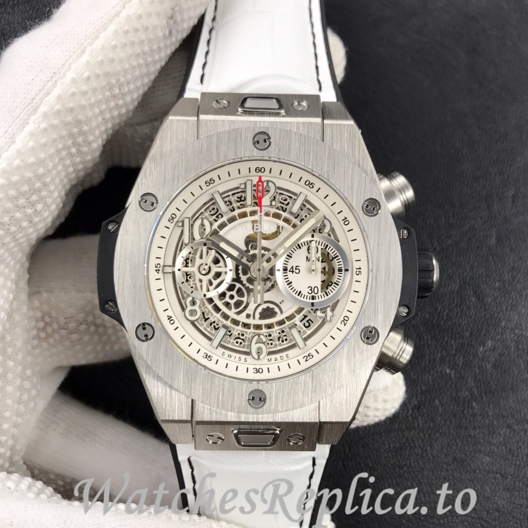 Hublot Replica 411.NM.1170.RX Rubber strap 45MM - WatchesReplica.is