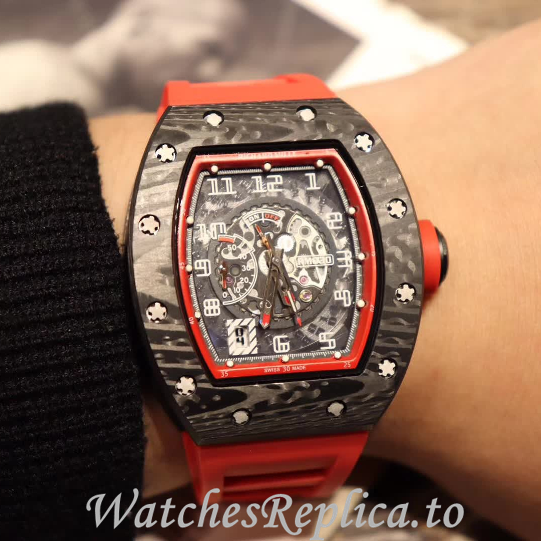 Richard Mille Replica RM030 Rubber strap 50MM - WatchesReplica.is