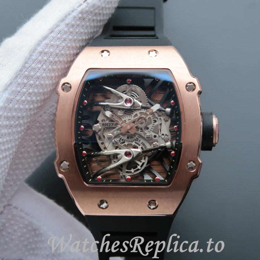 Richard Mille Replica RM27-02 Rubber strap 50MM - WatchesReplica.is