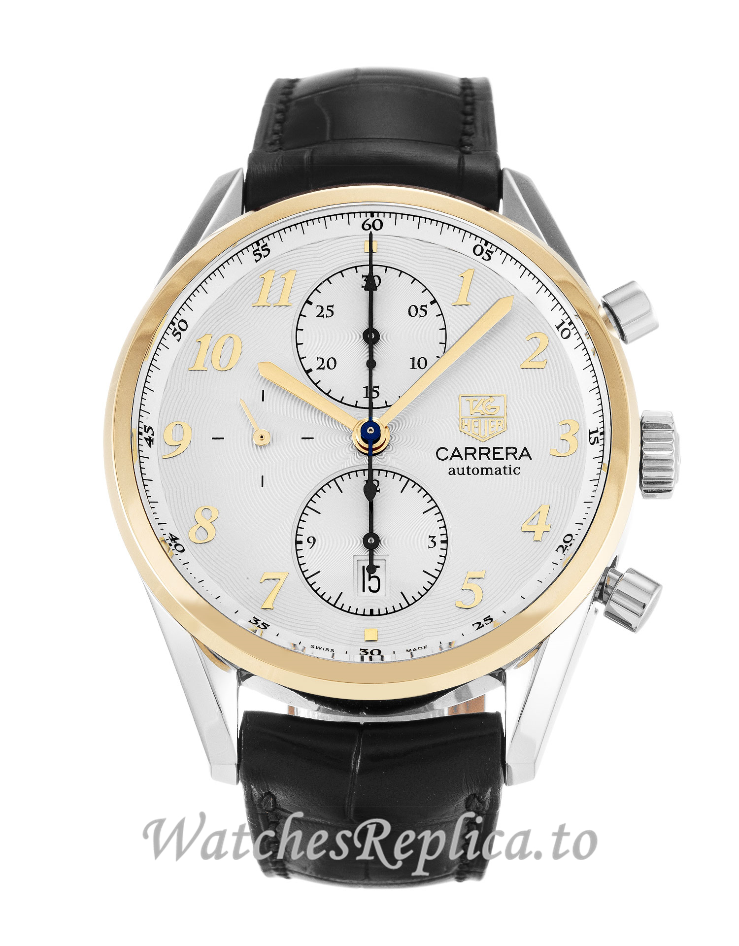 Tag Heuer Carrera Silver Dial CAS2150.FC6291 41MM - WatchesReplica.is