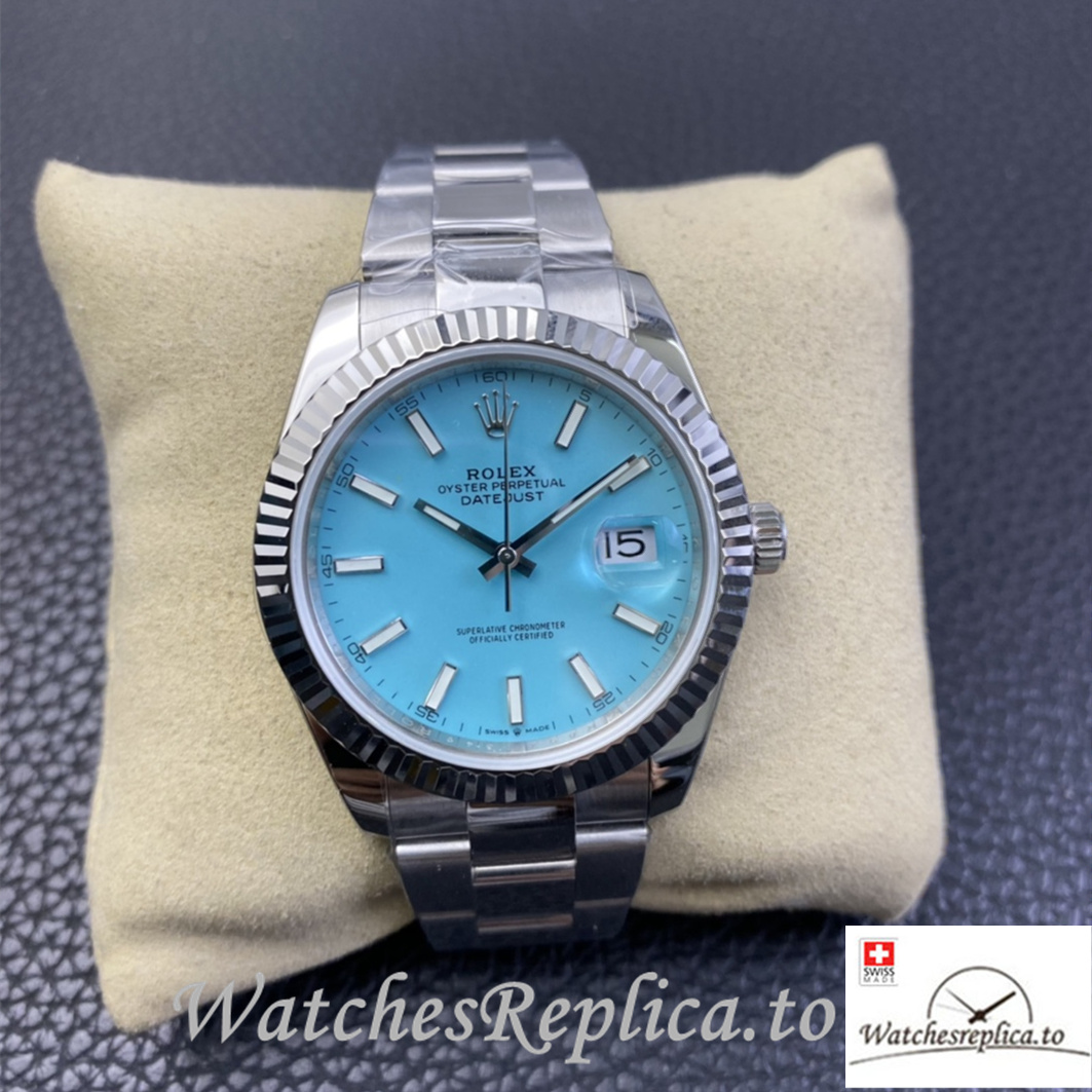 Swiss Rolex Datejust 126334 Replica Stainless steel strap 41MM - WatchesReplica.is