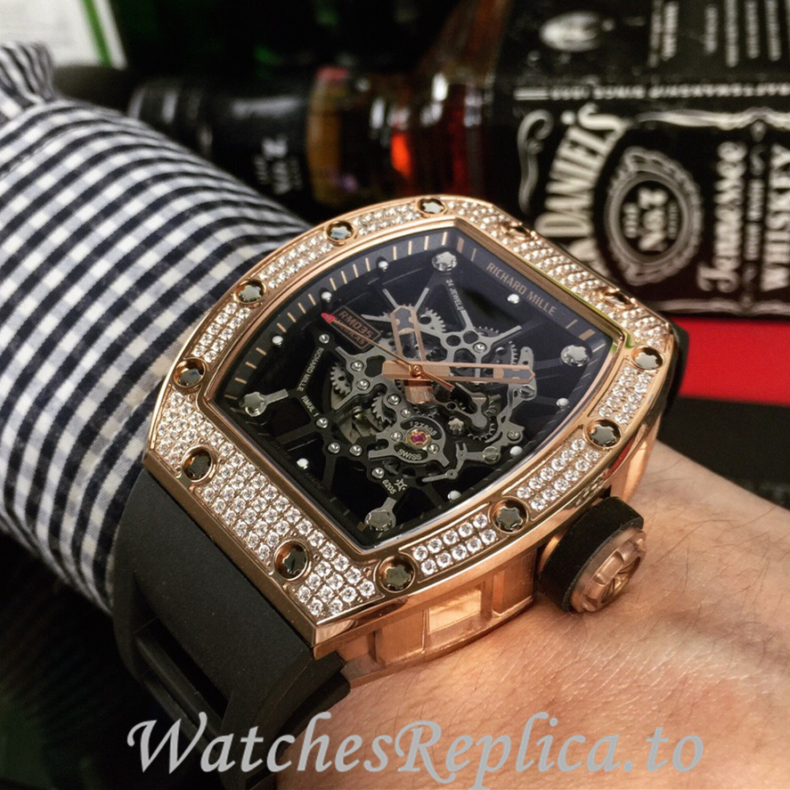 Richard Mille Replica RM035-AMERICA5 Rubber strap 50MM - WatchesReplica.is