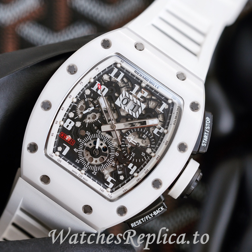 Richard Mille Replica RM11-03 Rubber strap 50MM - WatchesReplica.is