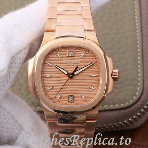 Patek Philippe Replica Nautilus 7118 Stainless steel strap 35.2MM - WatchesReplica.is