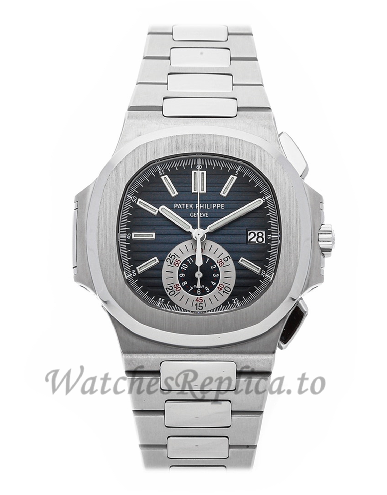 Patek Philippe Replica Nautilus Chronograph 40.5mm 59801A-001 - WatchesReplica.is