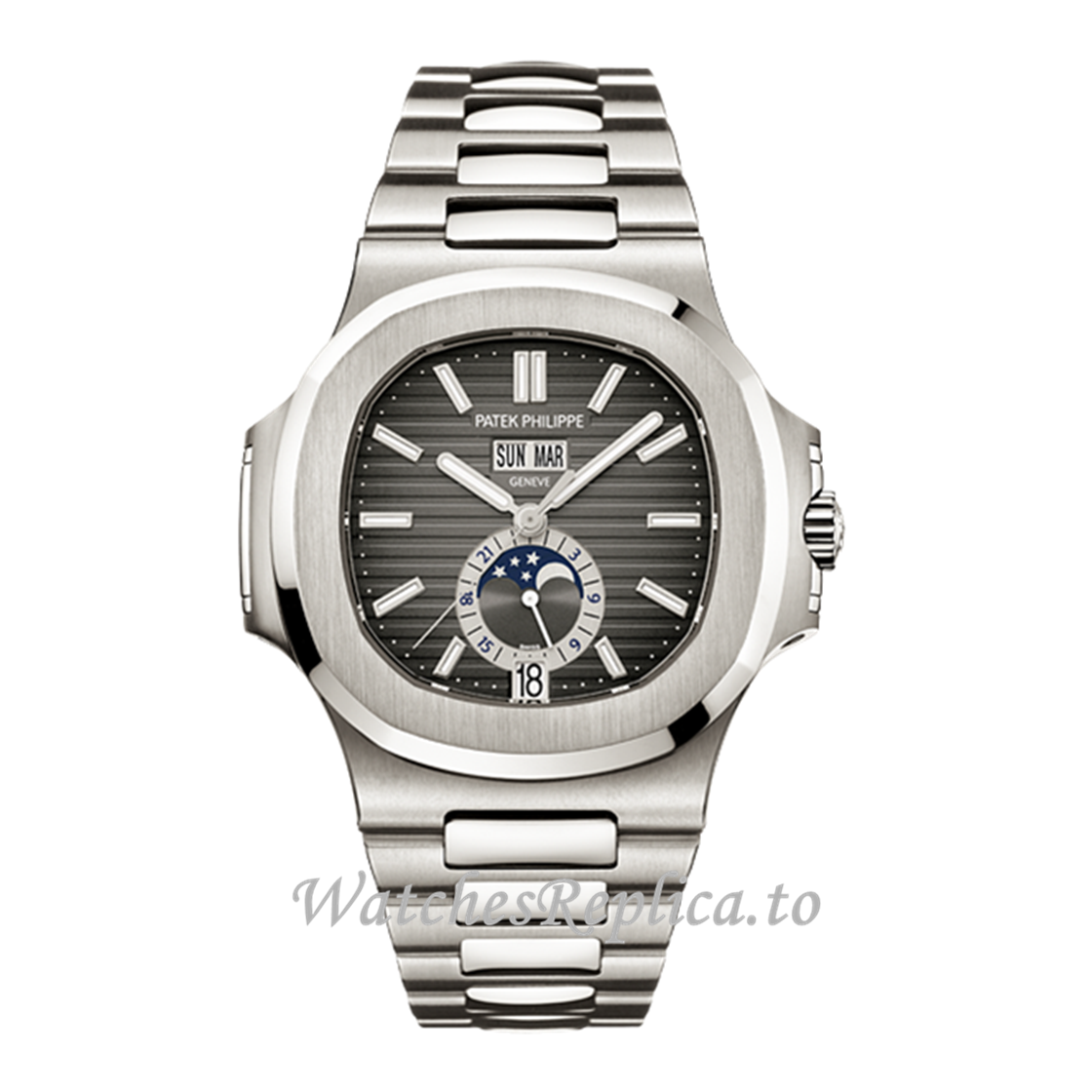 Replica Patek Philippe Nautilus 5726/1A-001 40MM Mens Watch Online - WatchesReplica.is