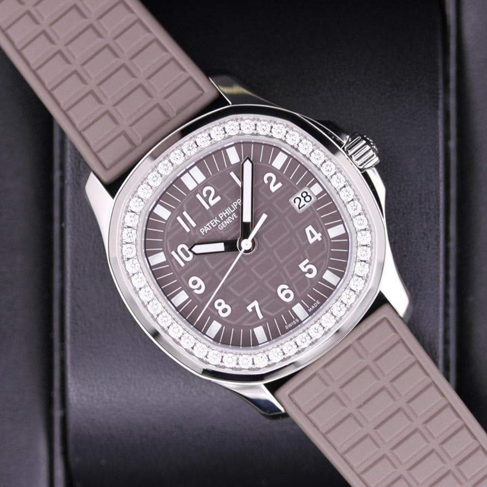 Patek Philippe Aquanaut Brown Dial 35mm 5067A - WatchesReplica.is