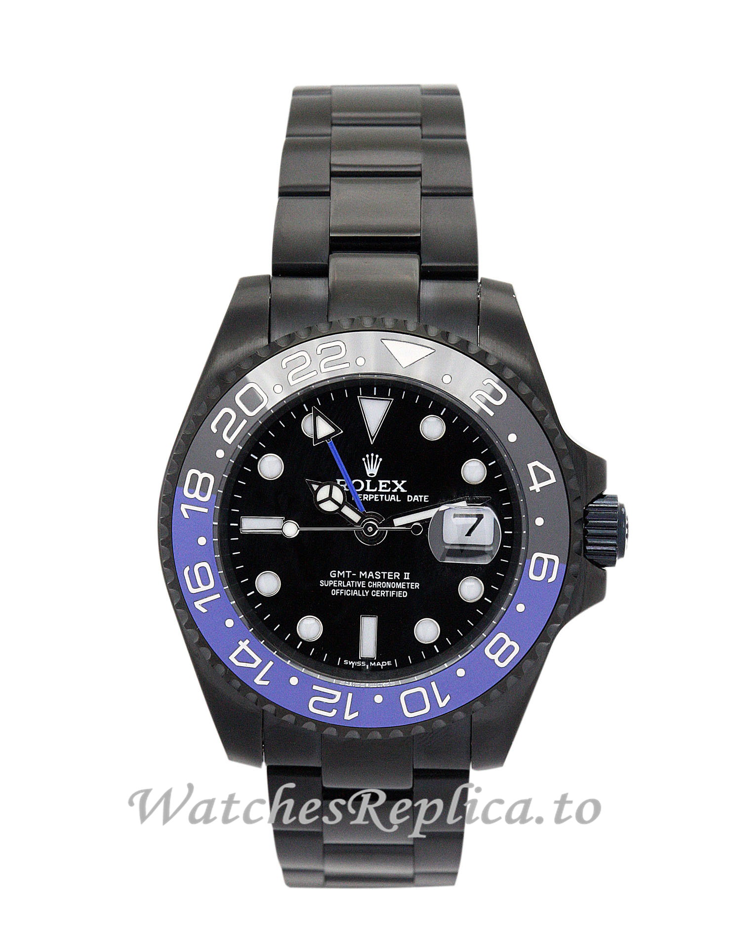 Rolex GMT Master Black Dial 116710 - WatchesReplica.is