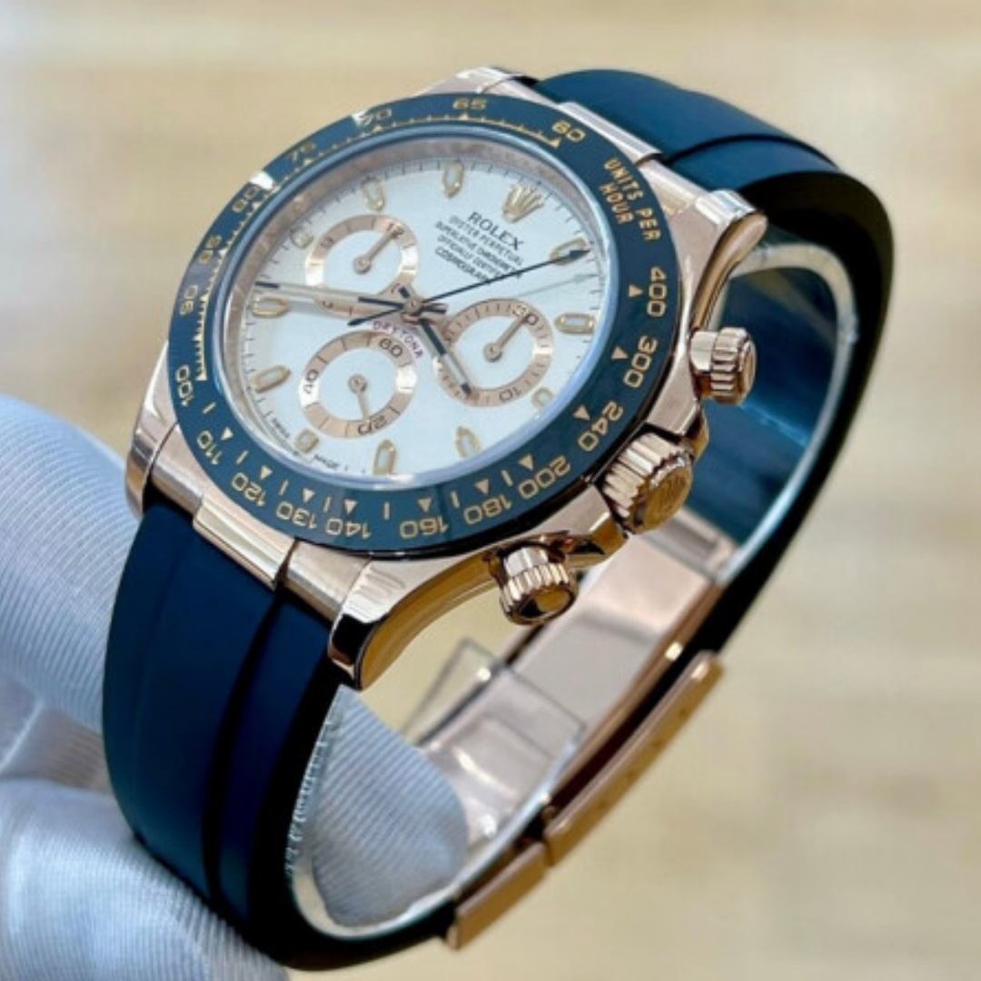 Rolex Daytona Rose Gold with Ivory Dial 40mm 116515LN - WatchesReplica.is