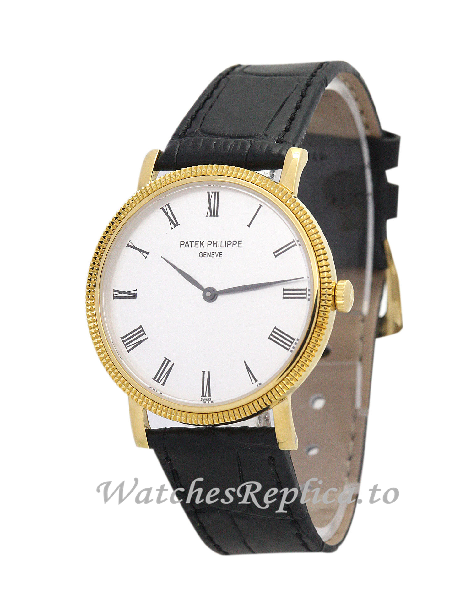 Patek Philippe Calatrava White Dial 5120J 40mm - WatchesReplica.is