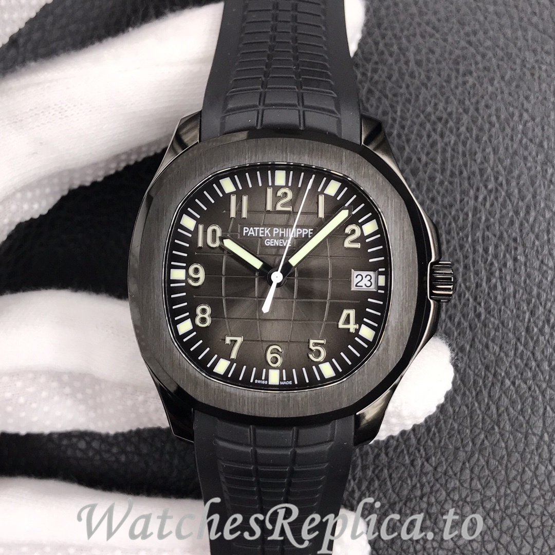 Patek Philippe Replica Aquanaut 5167 Rubber strap 40MM - WatchesReplica.is