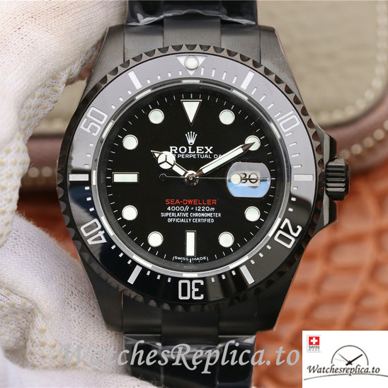 Swiss Rolex Sea Dweller 116660 Stainless steel strap 43MM - WatchesReplica.is