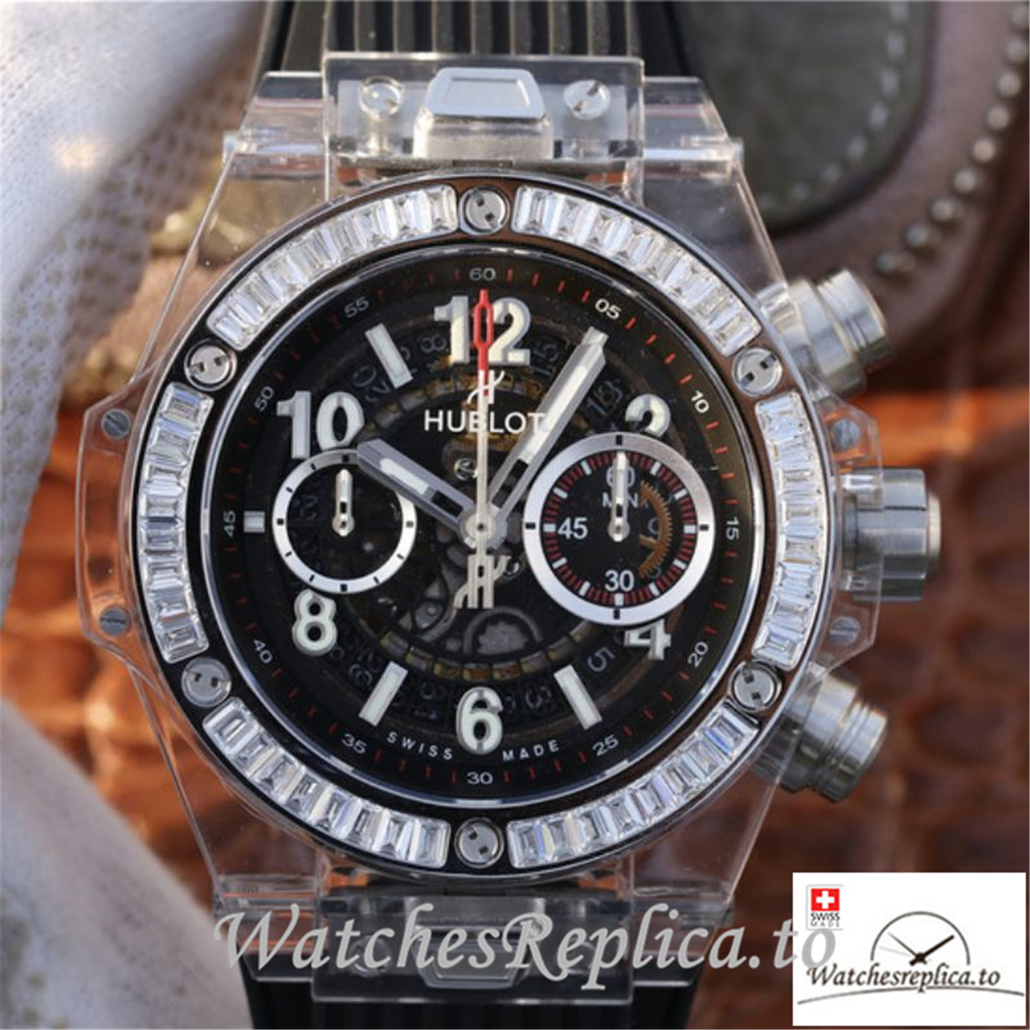 Swiss Hublot Big Bang Unico Replica 411.JX.1170.RX Number Markers 45MM - WatchesReplica.is