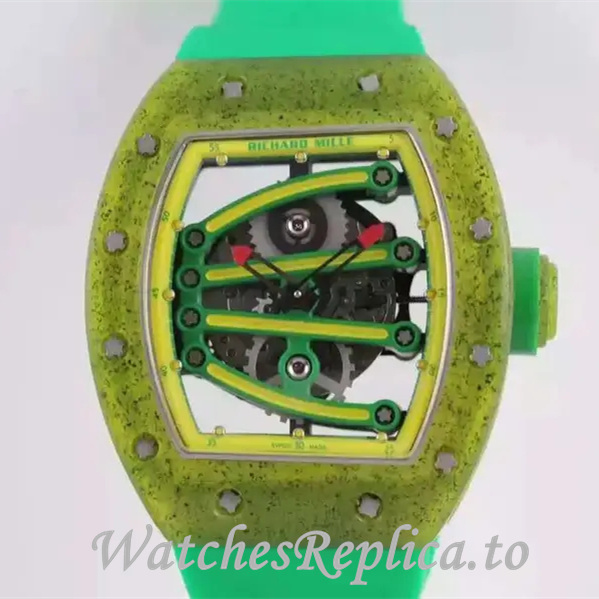 Richard Mille Replica RM59-01 Rubber strap 50MM - WatchesReplica.is