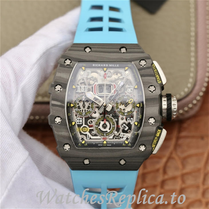 Richard Mille Replica RM11-03 Rubber strap 50MM - WatchesReplica.is