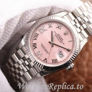 Swiss Rolex Datejust Replica 116234 Stainless steel strap 36MM - WatchesReplica.is