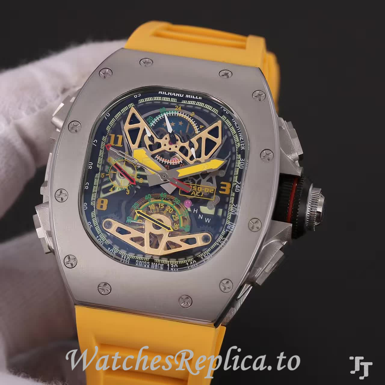 Richard Mille Replica RM50-02 Rubber strap 41MM - WatchesReplica.is