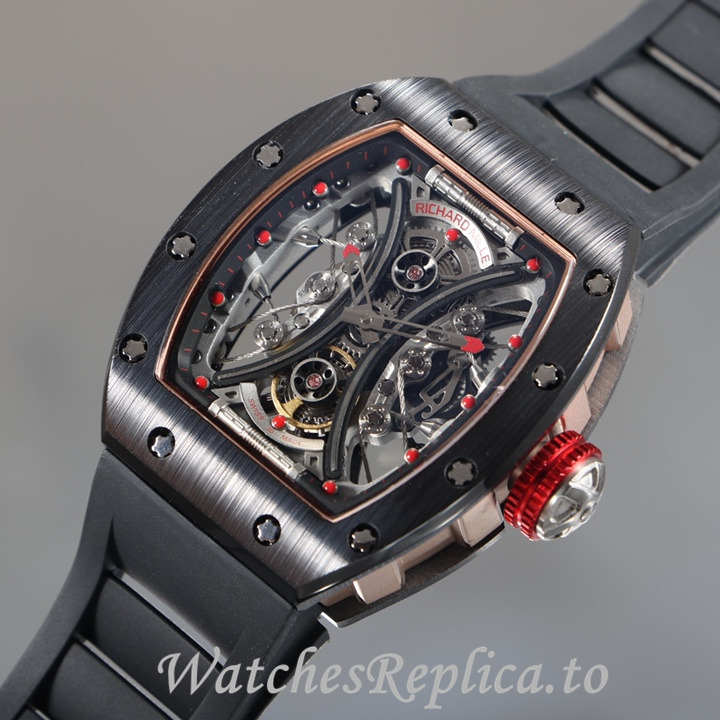 Richard Mille Replica RM53-01 Rubber strap 50MM - WatchesReplica.is