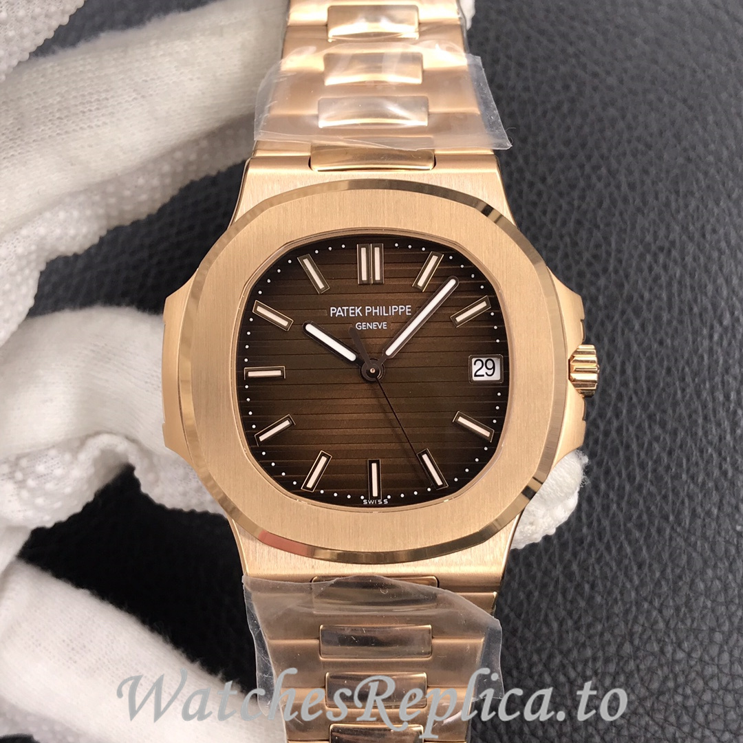 Patek Philippe Replica Nautilus 5711 Stainless steel strap 40MM - WatchesReplica.is