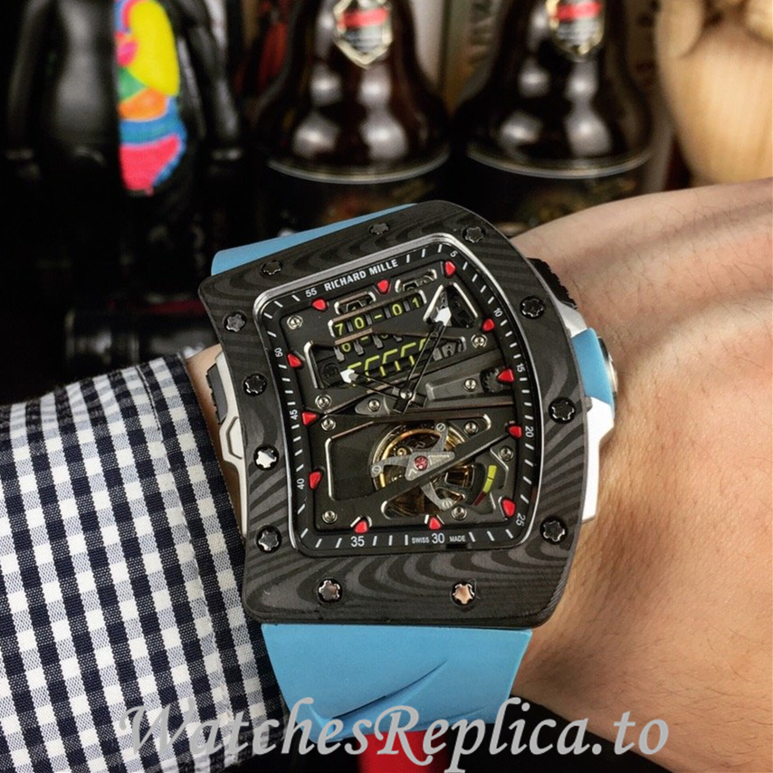 Richard Mille Replica RM70-01 Rubber strap 50MM - WatchesReplica.is