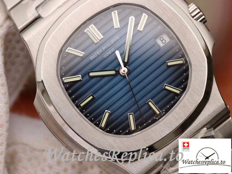 Swiss Patek Philippe Nautilus Replica 5711 006 Stick Markers 40MM - WatchesReplica.is