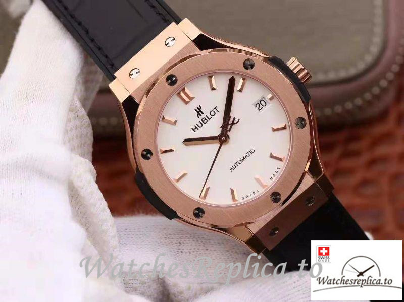 Swiss Hublot Classic Fusion Replica 511.OX.2611.LR Black Strap 42MM - WatchesReplica.is