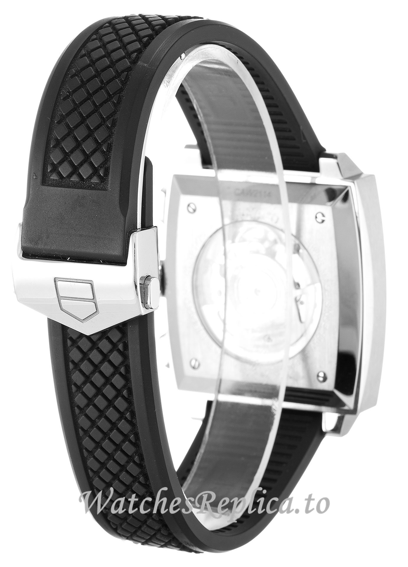 Tag Heuer Monaco Black Dial CAW2114.FT6021-39 MM - WatchesReplica.is