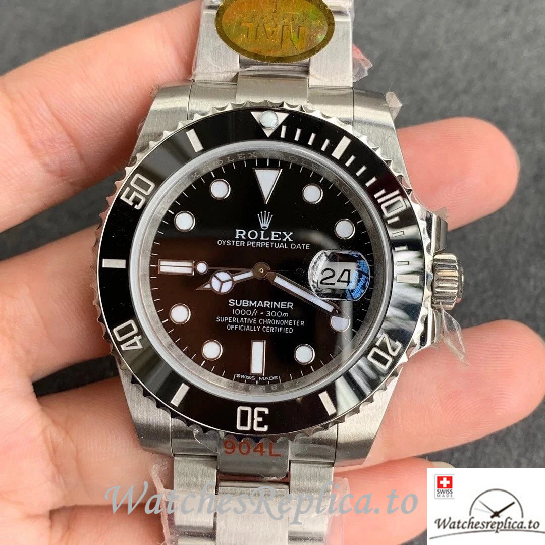 Swiss Rolex Submariner Replica 116610LN-97200 Stainless steel strap 40MM - WatchesReplica.is