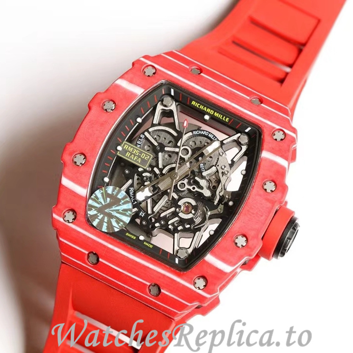 Richard Mille Replica RM35-02 Rubber strap 50MM - WatchesReplica.is