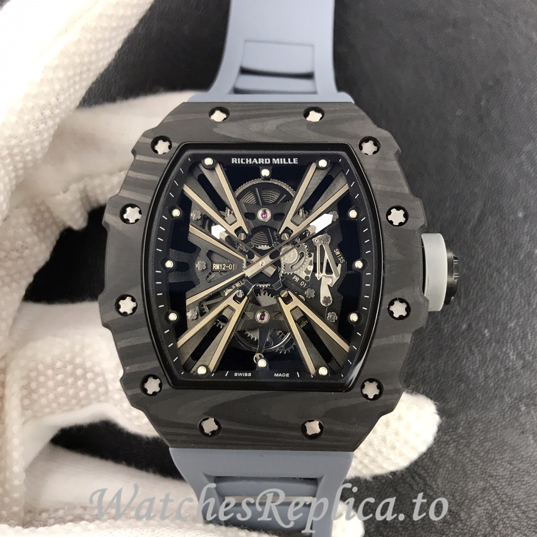 Richard Mille Replica RM12-01 Rubber strap 50MM - WatchesReplica.is