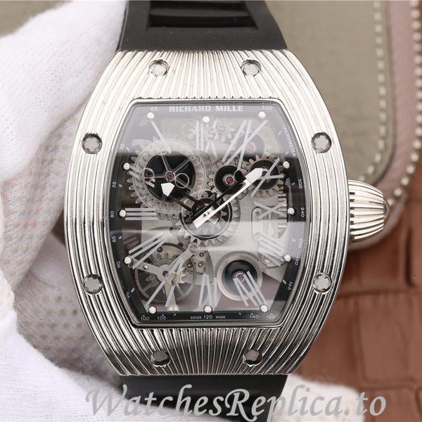 Richard Mille Replica RM018 Rubber strap 48MM - WatchesReplica.is