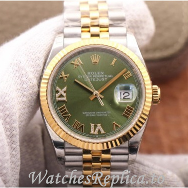 Swiss Rolex Datejust Replica 126233 Stainless steel strap 36MM - WatchesReplica.is