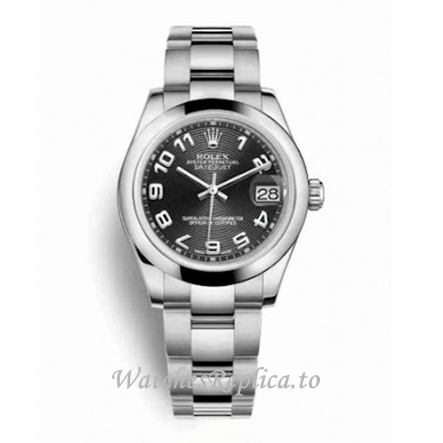 Replica Rolex Datejust m178240 31MM Stainless steel strap Ladies Watch - WatchesReplica.is