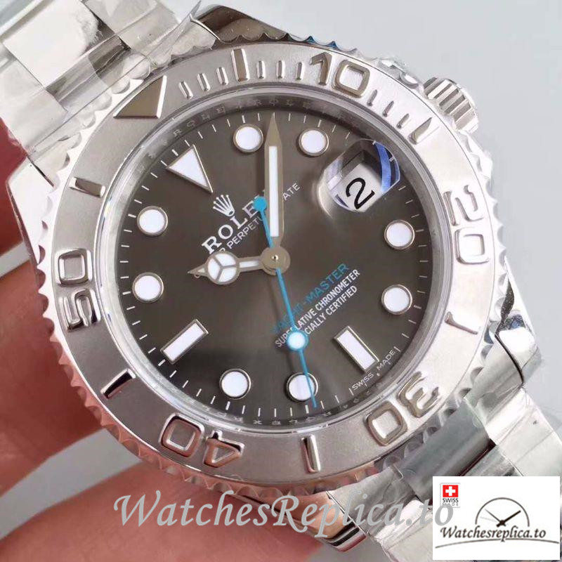 Rolex Yacht Master Replica 116622 Silver Bezel 40MM - WatchesReplica.is