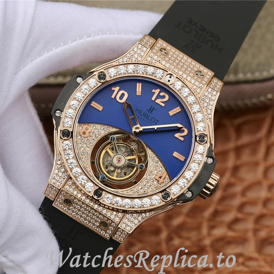Hublot Replica Big Bang Rubber strap 44MM - WatchesReplica.is