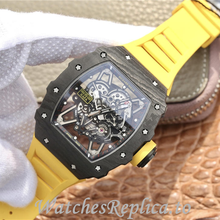 Richard Mille Replica RM035-02 Rubber strap 50MM - WatchesReplica.is