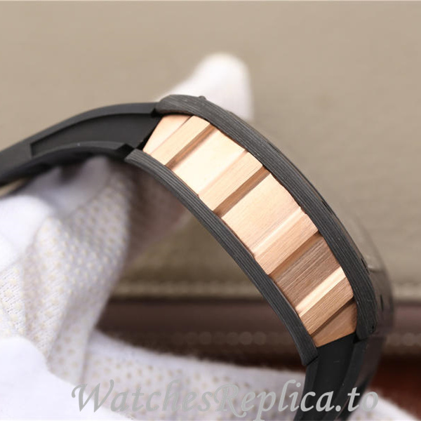 Richard Mille Replica RM011 Rubber strap 50MM - WatchesReplica.is