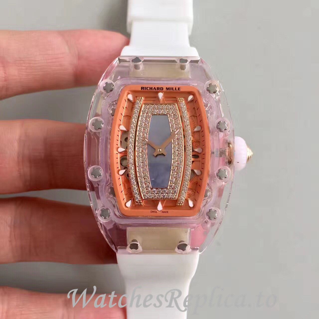 Richard Mille Replica RM07-02 Rubber strap 45MM - WatchesReplica.is