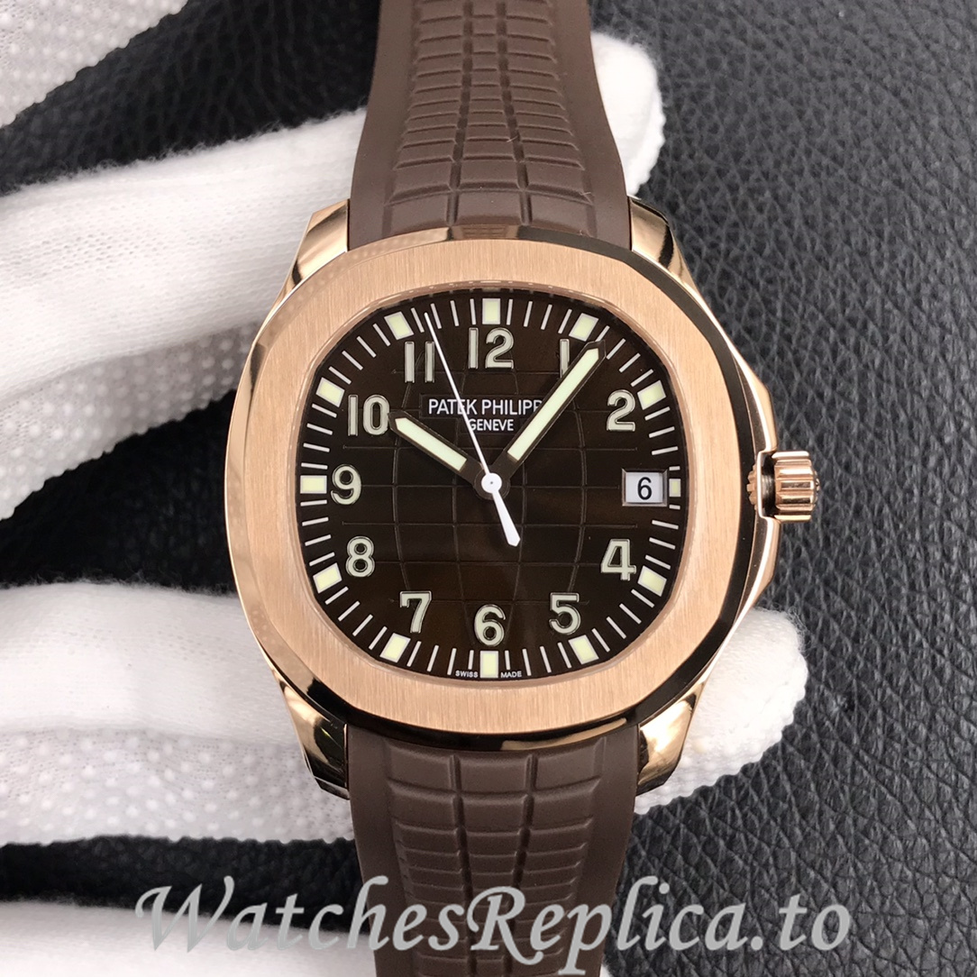 Patek Philippe Replica Aquanaut 5167 Rubber strap 40MM - WatchesReplica.is