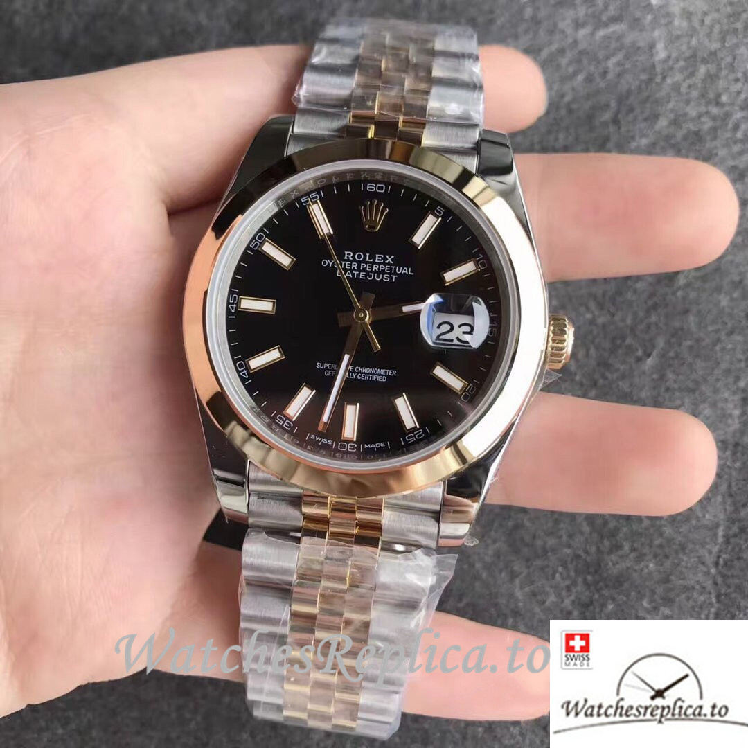 Swiss Rolex Datejust Replica 126303 Stainless steel strap 41MM - WatchesReplica.is