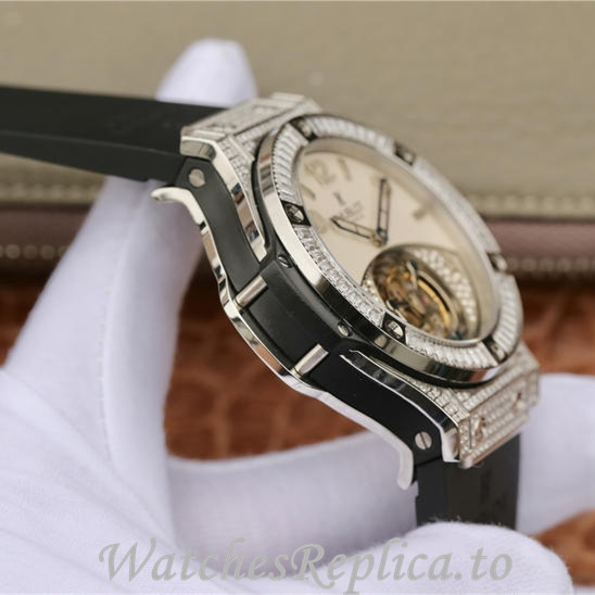 Hublot Replica Big Bang Rubber strap 44MM - WatchesReplica.is