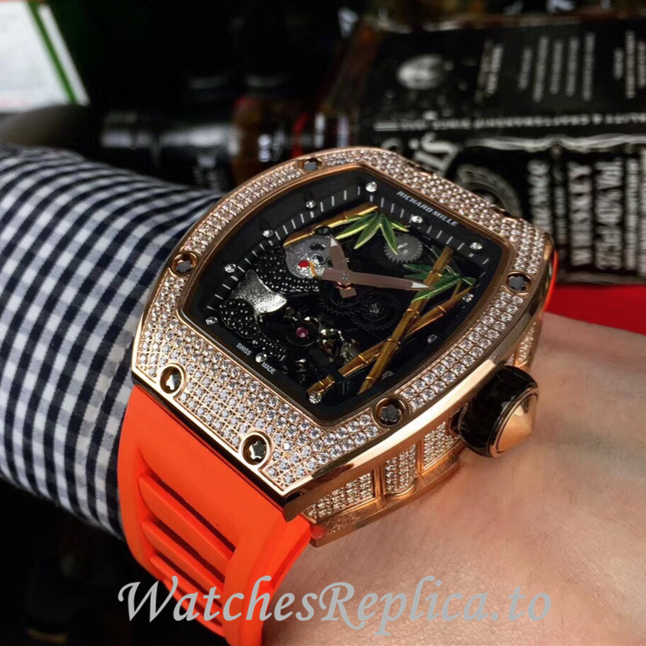 Richard Mille Replica RM26-01 Rubber strap 50MM - WatchesReplica.is
