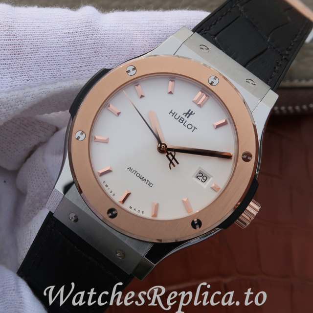 Hublot Replica 511.NX.1170.LR Leather strap 45MM - WatchesReplica.is