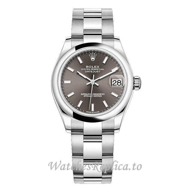 Replica Rolex Datejust m278240-0009 31MM Stainless Steel strap Ladies Watch - WatchesReplica.is