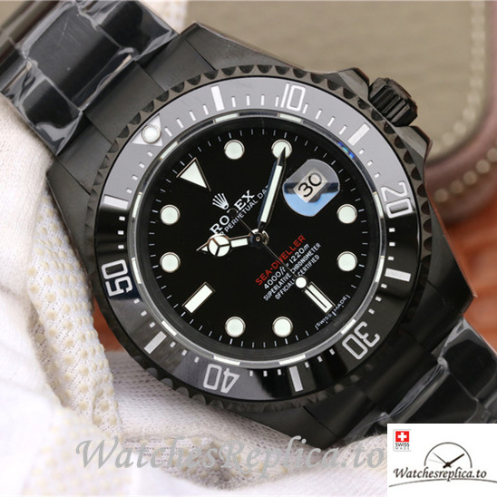 Swiss Rolex Sea Dweller 116660 Stainless steel strap 43MM - WatchesReplica.is