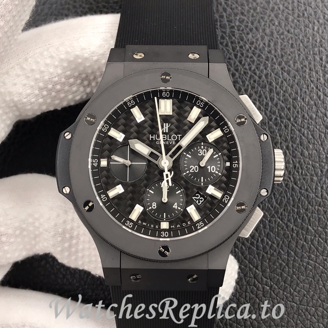 Hublot Replica Big Bang Series Rubber strap 45MM - WatchesReplica.is