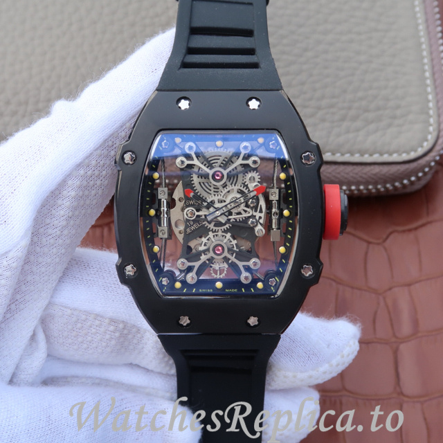Richard Mille Replica RM50 Rubber strap 48MM - WatchesReplica.is